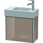 Duravit Waschtischunterbau XSQUARE 397x484x240mm Türansch li capp hochglanz