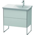 Duravit Waschtischunterbau XSQUARE Be rechts 805x810x473mm weiß seidenmatt