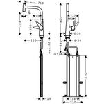 HG Einhebel-Spültischmischer 300 TALIS S DN 15 m sBox Ausziehauslauf ES-Op.