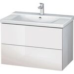 Duravit Waschtischunterbau L-CUBE 820x481x555mm weiß hochglanz