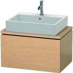 Duravit Konsolenunterschrank L-CUBE 400x720x477mm eiche gebürstet