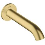 Wanneneinlauf AXOR UNO gebogen brushed brass