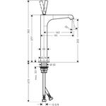 EH-WT-MI 250 AXOR CITTERIO E DN 15 f Waschschüs. o Zugst. Stain st op