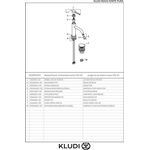 Kludi Waschtisch-EHM NOVA FONTE PURA EcoPlus, mit Push-Open mattschwarz