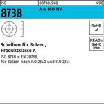 Scheibe ISO 8738 f.Bolzen 36 A 4 160 HV 1 Stück