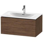 Duravit Waschtischunterbau L-CUBE 820x481mm 1 Ausz. we ma ES Ahorn mitte