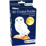 Pz. 3D Crystal Eule Transparent 42T