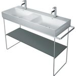 Duravit Glaseinleger DURASQUARE für Metallkonsole 003117/118 flanel grey