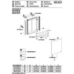 Keuco Spiegelschrank ROYAL MODULAR 2.0 Breite 500mm Höhe 700mm Tiefe 160mm