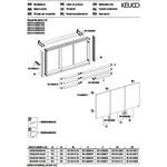 Keuco Spiegelschrank ROYAL MODULAR 2.0 Breite 900mm Höhe 900mm Tiefe 160mm