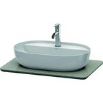 Duravit Quarzsteinkonsole LUV 25x688x475mm grau Struktur