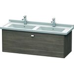 Duravit Waschtischunterbau BRIOSO Griff chrom 452x1220x469mm pine terra