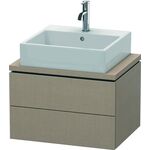 Duravit Konsolenunterschrank L-CUBE 400x620x477mm leinen