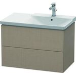 Duravit Waschtischunterbau L-CUBE 820x481x555mm leinen