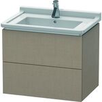 Duravit Waschtischunterbau L-CUBE 469x670x558mm leinen