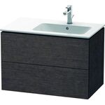 Duravit Waschtischunterbau L-CUBE 550x820x481mm Be re Ei dunkel gebürstet