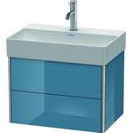 Duravit WT-Unterbau XSQUARE COMPACT 397x584x390mm stone blue hochglanz