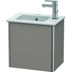 Duravit Waschtischunterbau XSQUARE 400x410x289mm Türansch re basalt matt