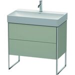 Duravit Waschtischunterbau XSQUARE 731x784x460mm taupe seidenmatt