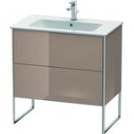 Duravit Waschtischunterbau XSQUARE 832x810x478mm cappuccino hochglanz