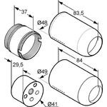 Kludi Adapter f vertauschte Wasserwege