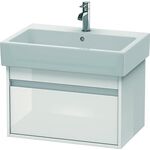 Duravit Waschtischunterbau KETHO 440x650mm weiß hochglanz