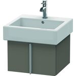 Duravit Waschtischunterbau VERO 431x450x298mm flannel grey seidenmatt