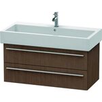 Duravit Waschtischunterbau X-LARGE 443x950x448mm amerikanisch nussbaum