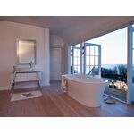 Duravit Aufsatzbecken CAPE COD o ÜL m Arm-Ins 460x460mm 1 Hahnloch weiß