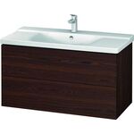 Duravit Waschtischunterbau L-CUBE 1020x481x555mm nussbaum gebürstet