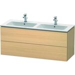 Duravit Waschtischunterbau L-CUBE 1290x481x555mm mediterrane eiche