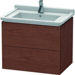 Duravit Waschtischunterbau L-CUBE 469x670x558mm amerikanisch nussbaum