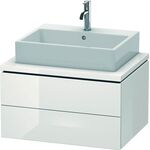 Duravit Konsolenunterschrank L-CUBE 400x720x547mm weiß hochglanz