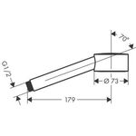 Handbrause 75 1jet EcoSmart AXOR ONE chrom