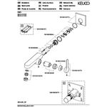 Keuco EH-WT-MI IXMO Flat UP vc Ausldg 165mm