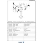 Kludi WF u Br-arm NOVA FONTE CLASSIC freistehend, DN 15 chrom