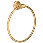 Handtuchring AXOR MONTREUX Wandmontage brushed brass