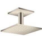 Kopfbrause 250/250 2jet AXOR Deckenmontage brushed nickel