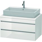 Duravit Konsolenunterschrank DURASTYLE 512x900x548mm eiche terra / weiß matt