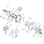 Thermostat AXOR MONTREUX UP m Ab u ÜL-Ventil u HGri bru bronze