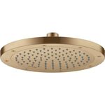 HG Kopfbrause AXOR 245, 1 jet, EcoSmart brushed bronze