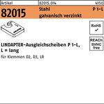 Ausgleichscheibe R 82015 GTW 40 P1 M20/10,0 Stahl galv.verz. 1St. LINDAPTER