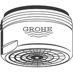 Grohe Mousseur 13,5-15 l/min bei 3 bar we