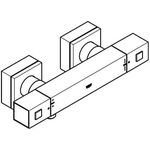 Thermostat-Brausebatterie GROHTHERM CUBE 1/2Zoll chr