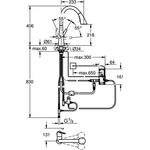 Grohe EH-Spültischbatterie ZEDRA TOUCH 1/2Zoll C-Auslauf elektronisch su-st