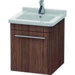 Duravit Waschtischunterbau X-LARGE 443x440x510mm Ans rechts nussbaum dunkel