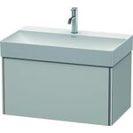 Duravit Waschtischunterbau XSQUARE 397x784x460mm nordic weiß seidenmatt