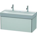 Duravit Waschtischunterbau XSQUARE 397x984x460mm weiß seidenmatt