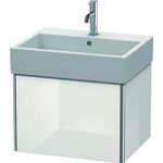 Duravit Waschtischunterbau XSQUARE 397x584x460mm weiß hochglanz