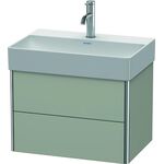 Duravit WTU COMPACT XSQUARE 397x584x390mm taupe seidenmatt